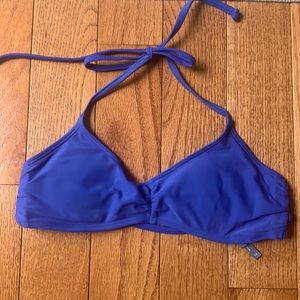 Aerie blue bikini top